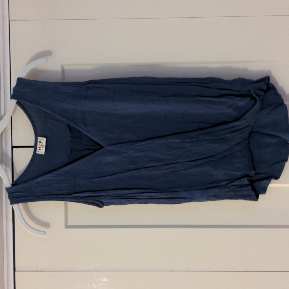 Wrap style blouse